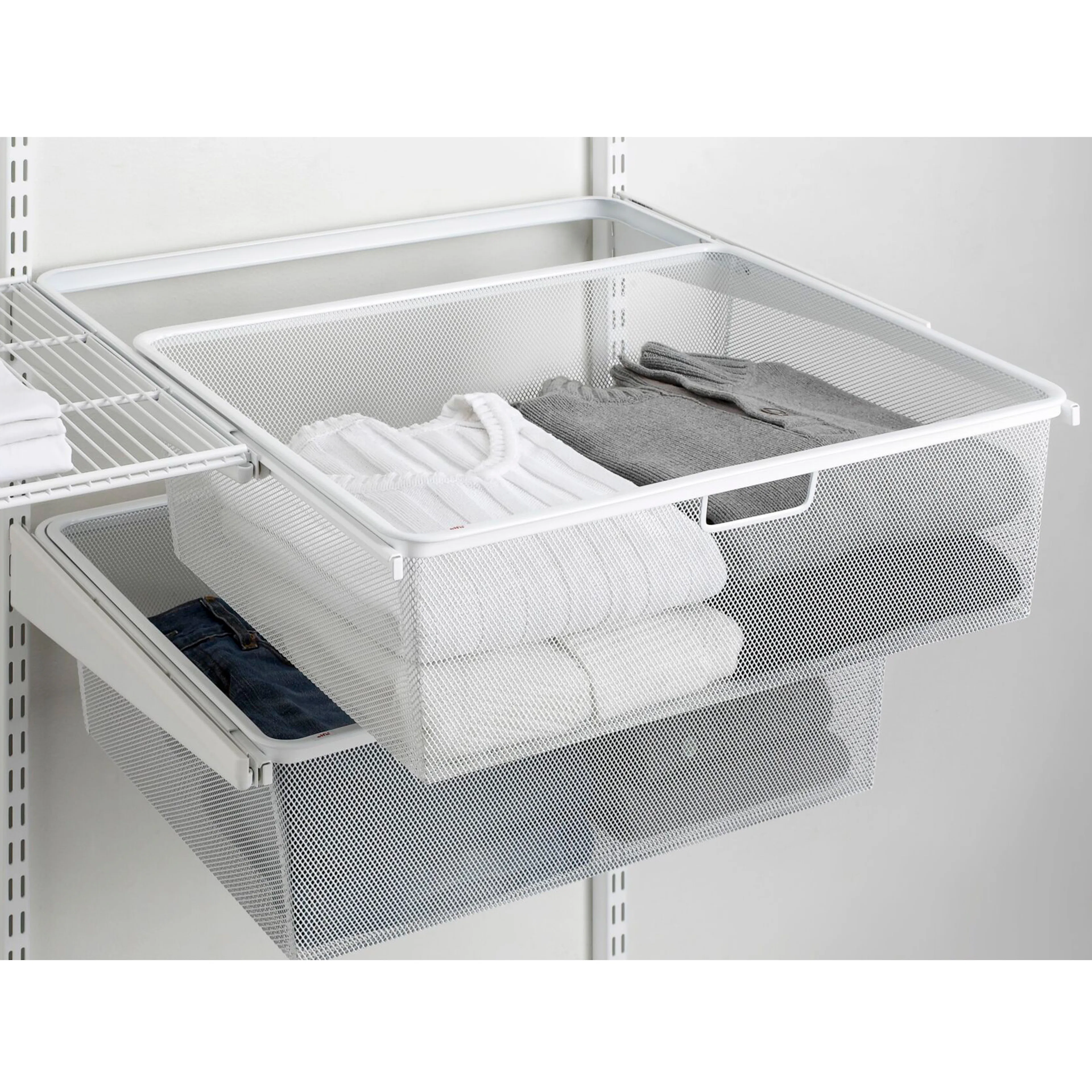 Meshback Elfa Paket med Utdragsram & Konsol 40