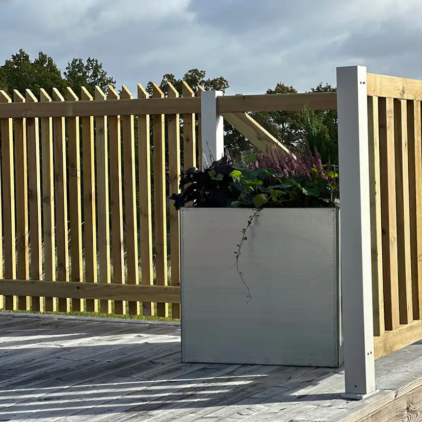 Kruka Recal Galvaniserad 50x50x50 cm