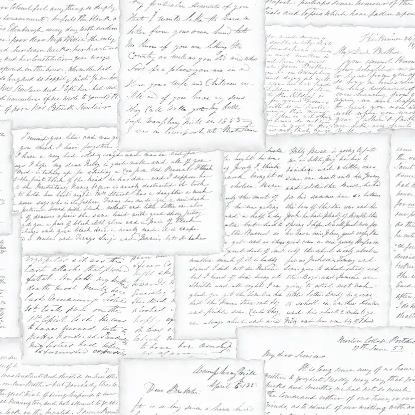 Tapet Galerie Wallcoverings Family Letters G56122