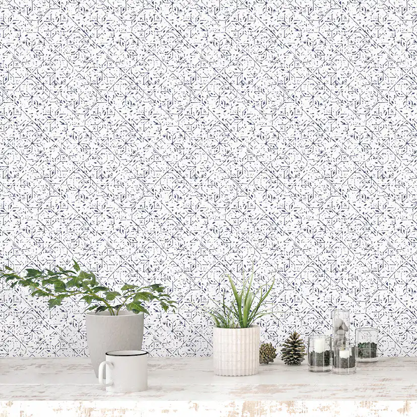 Tapet Galerie Wallcoverings Tangier Tile G78337