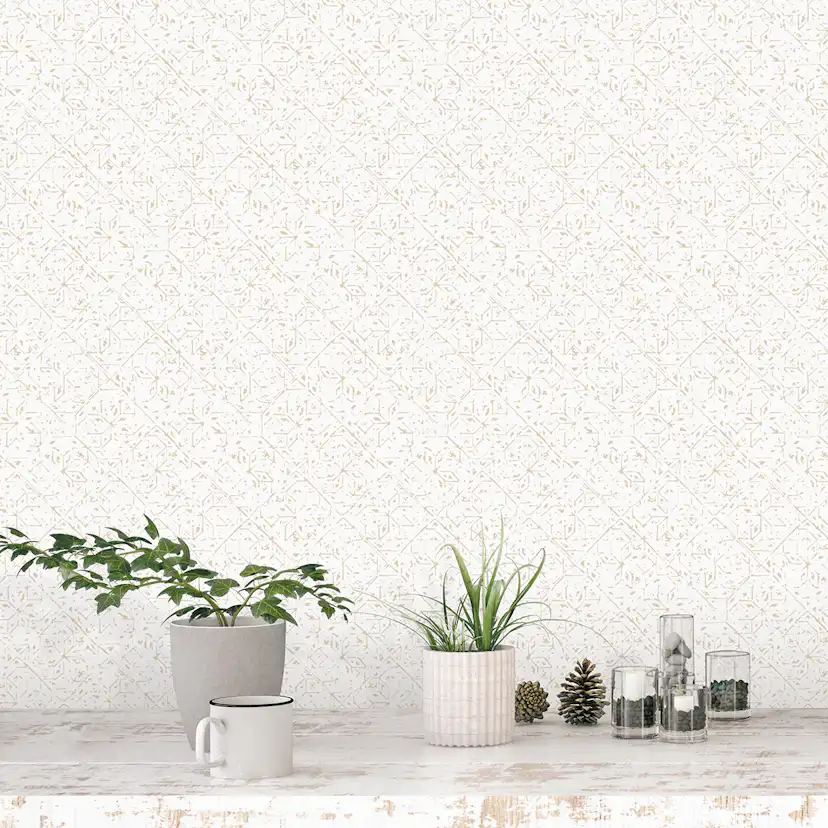 Tapet Galerie Wallcoverings Tangier Tile G78338