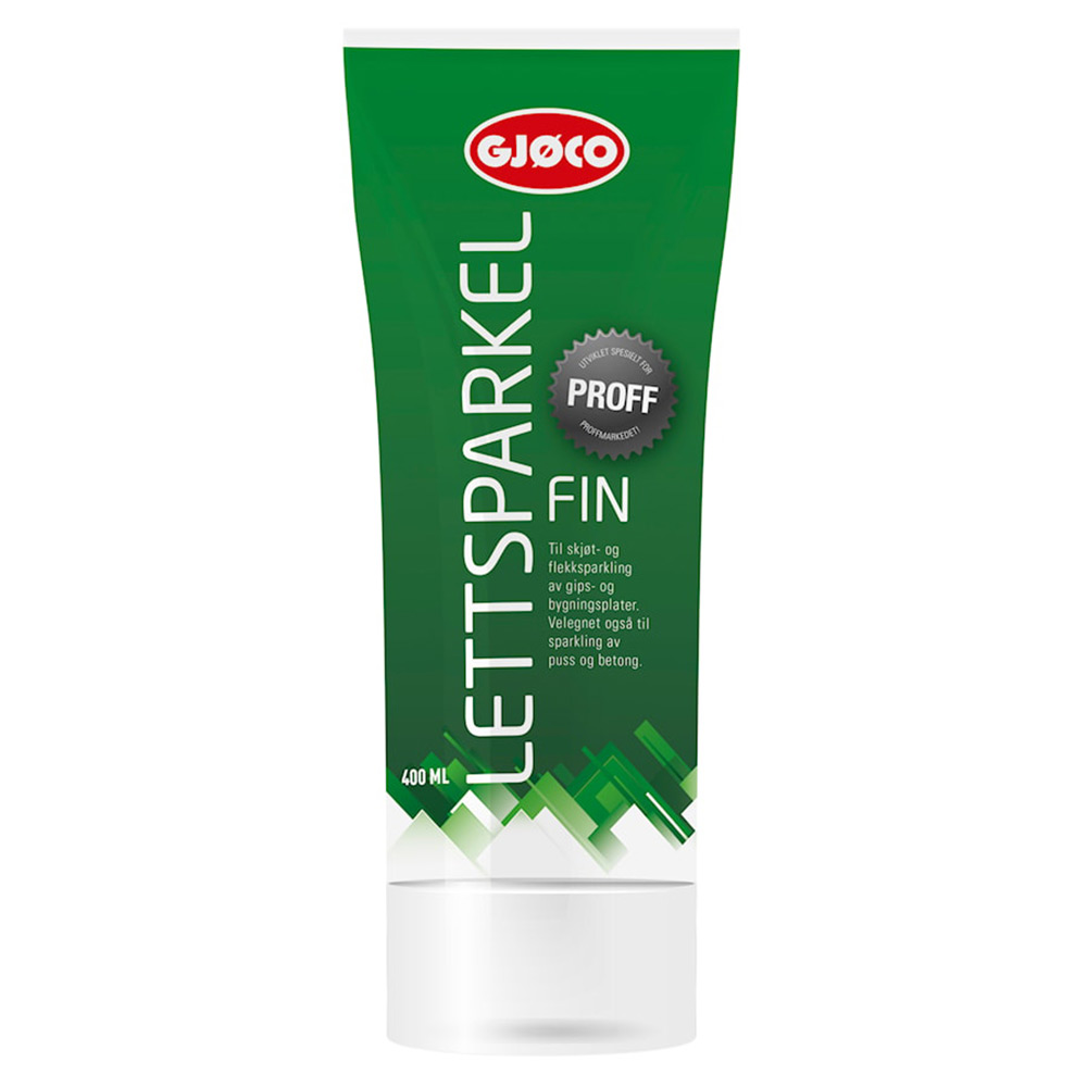 Lättspackel Gjøco Proff Fin