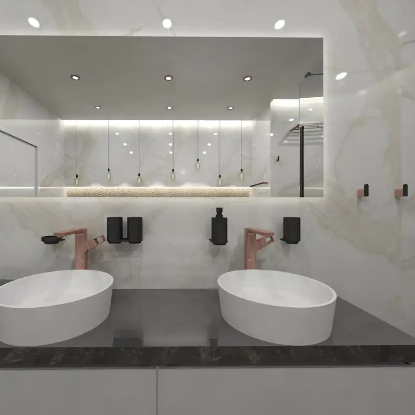 Tandborsthållare Bemeta Galla Dubbel