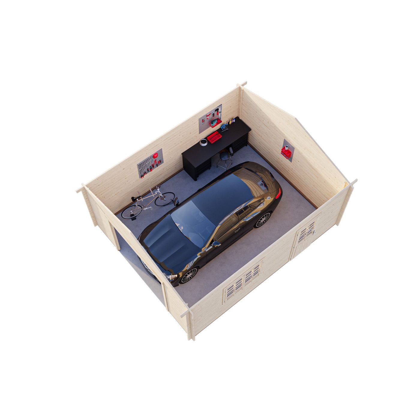 Garage Palmako Roger 23,9 m2 utan Port