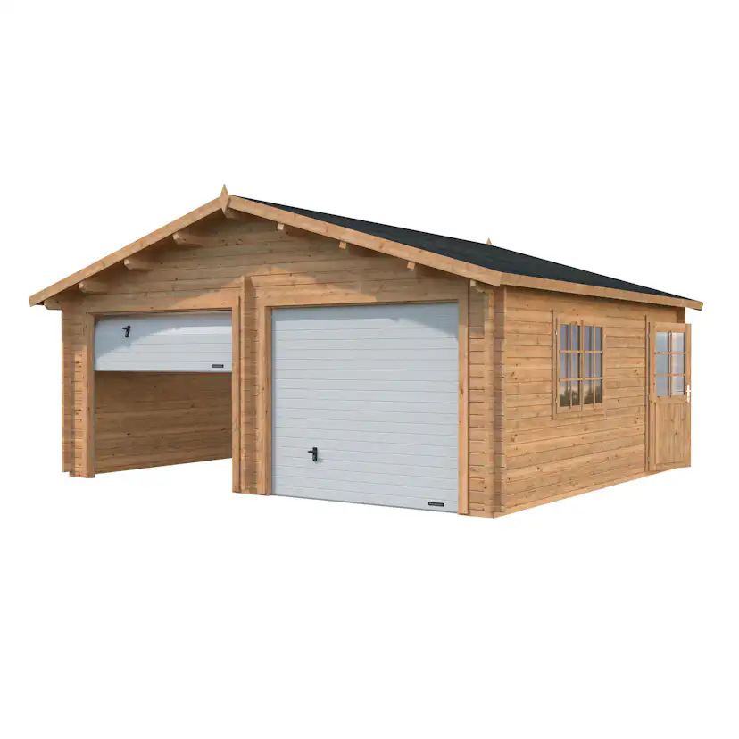 Garage Palmako Roger 28,4 m2 med Takskjutport