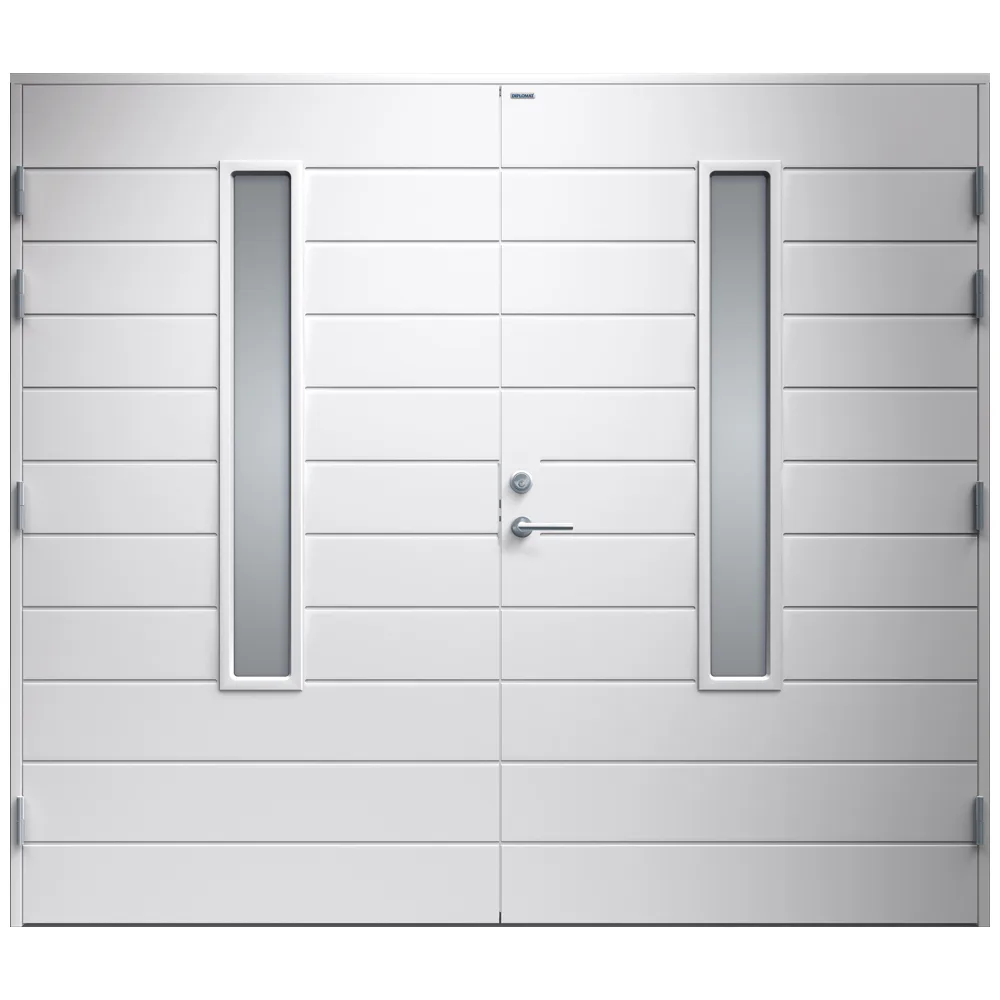 Garagedörr Diplomat Clara Klarglas