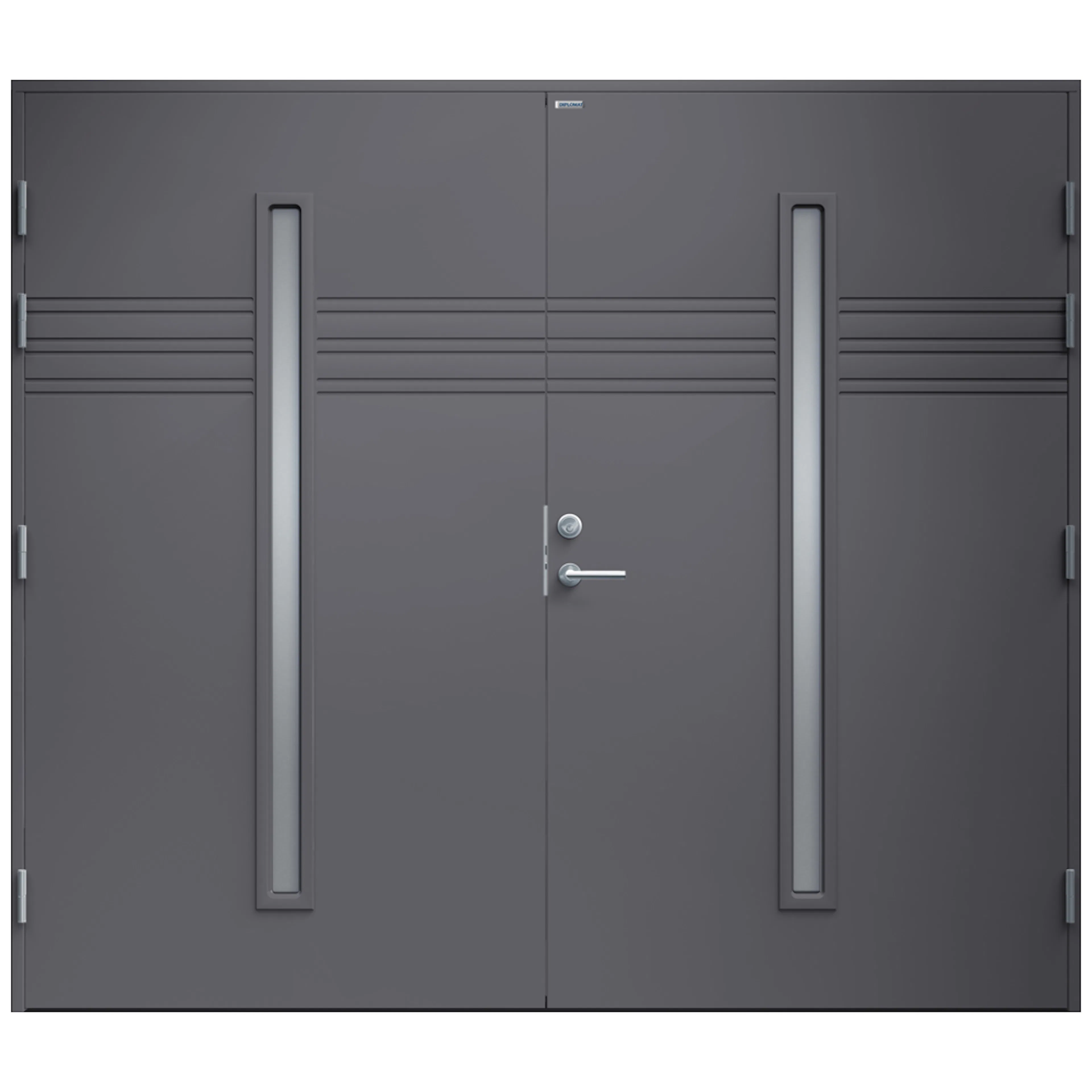 Garagedörr Diplomat Felicia Klarglas