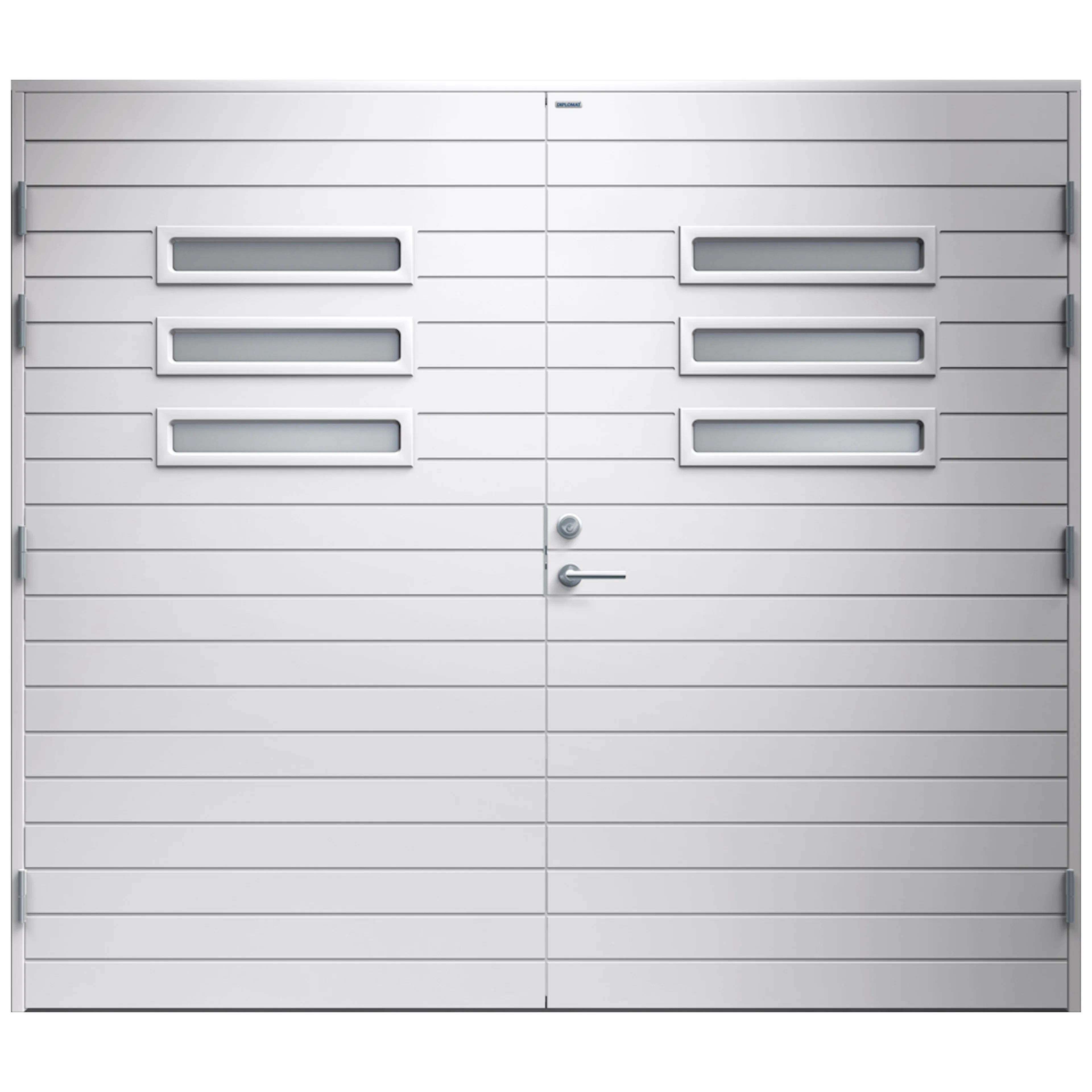 Garagedörr Diplomat Ingela Klarglas