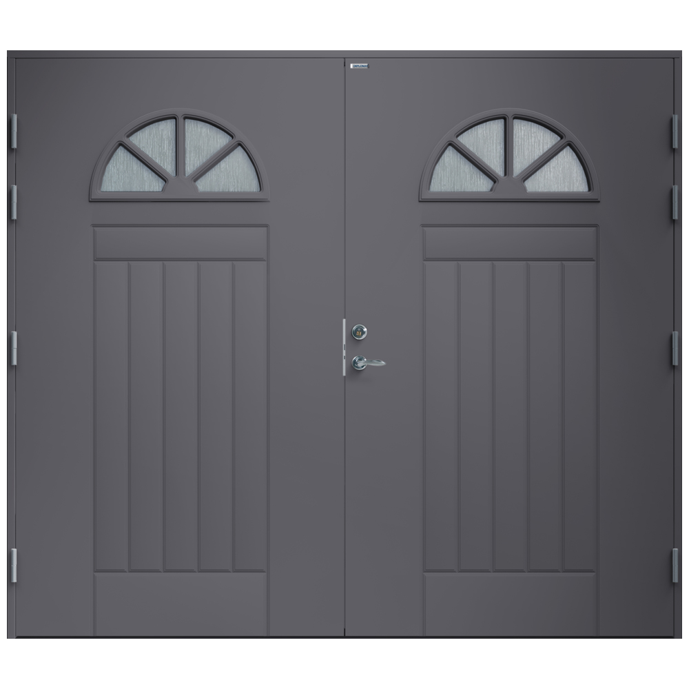 Garagedörr Diplomat Julia Cotswoldglas