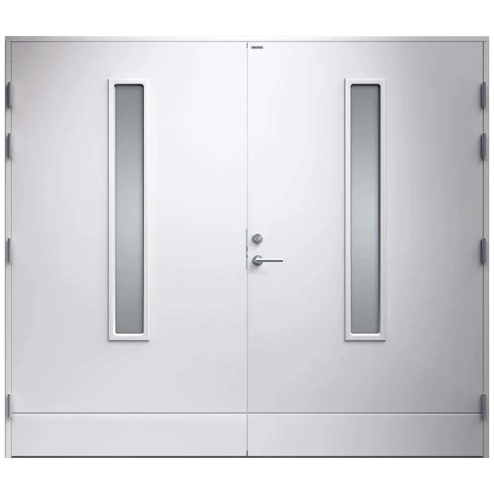 Garagedörr Diplomat Laila Klarglas