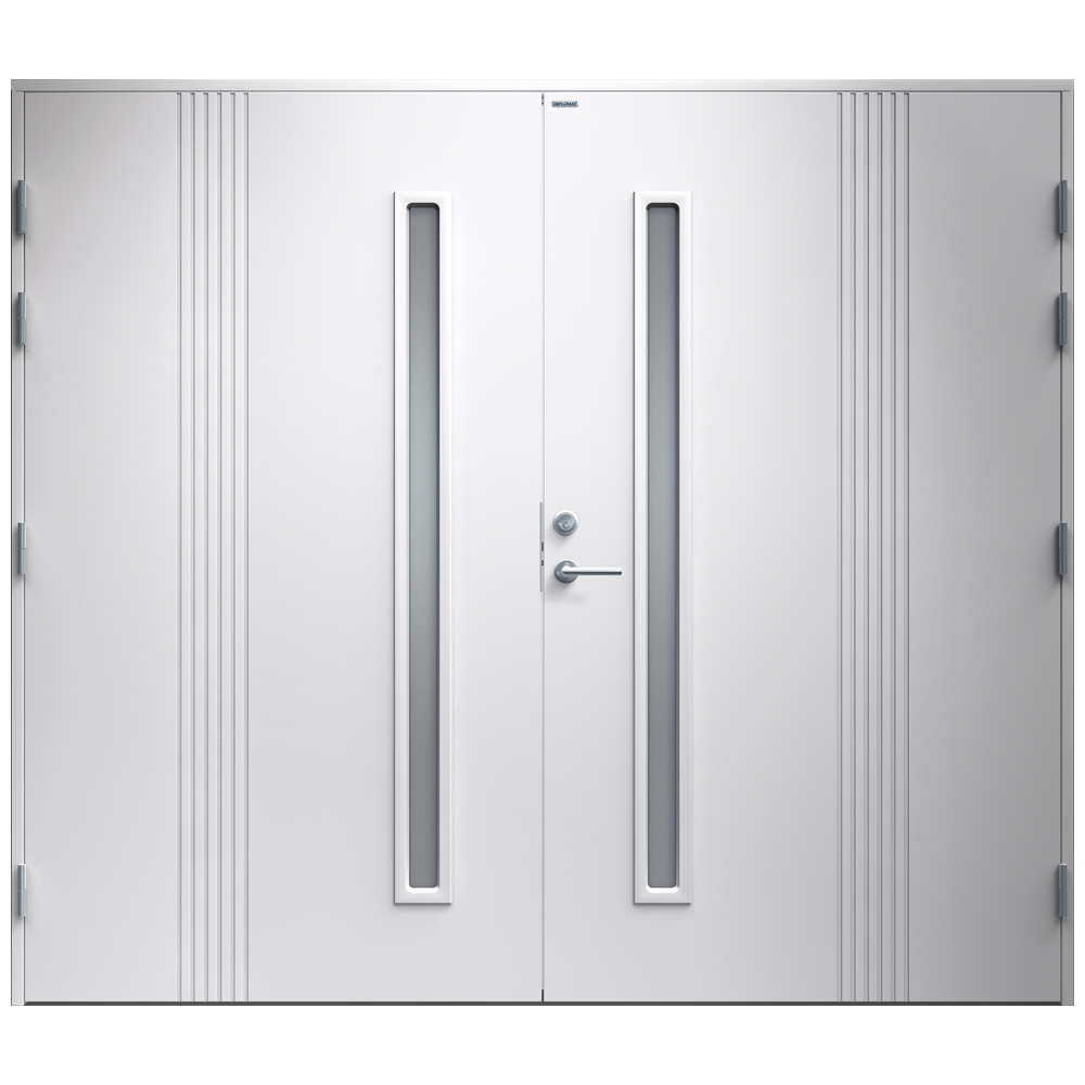 Garagedörr Diplomat Nathalie Klarglas