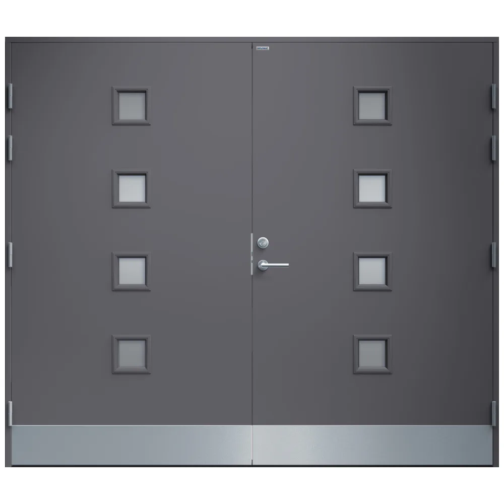 Garagedörr Diplomat Tanja Klarglas