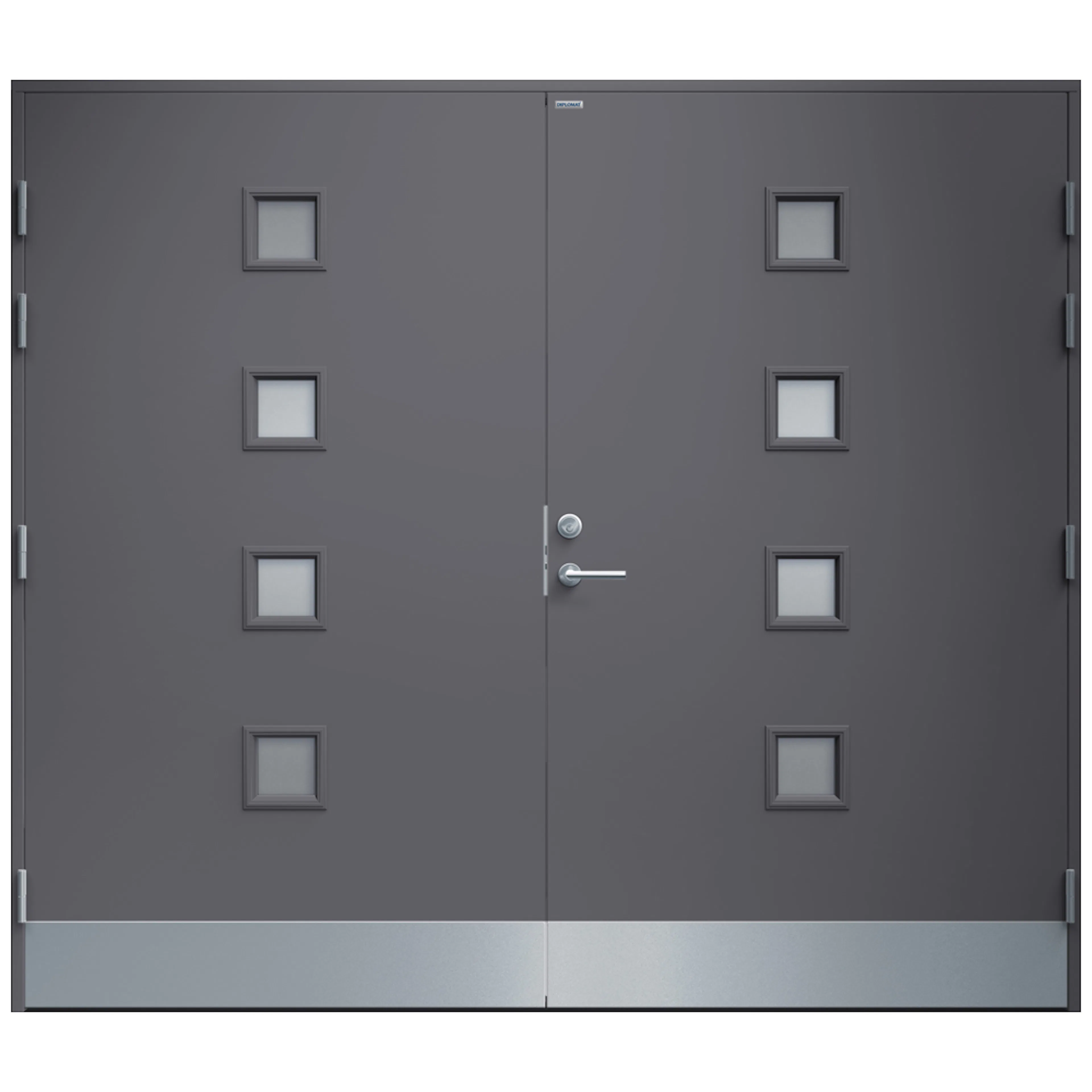 Garagedörr Diplomat Tanja Klarglas