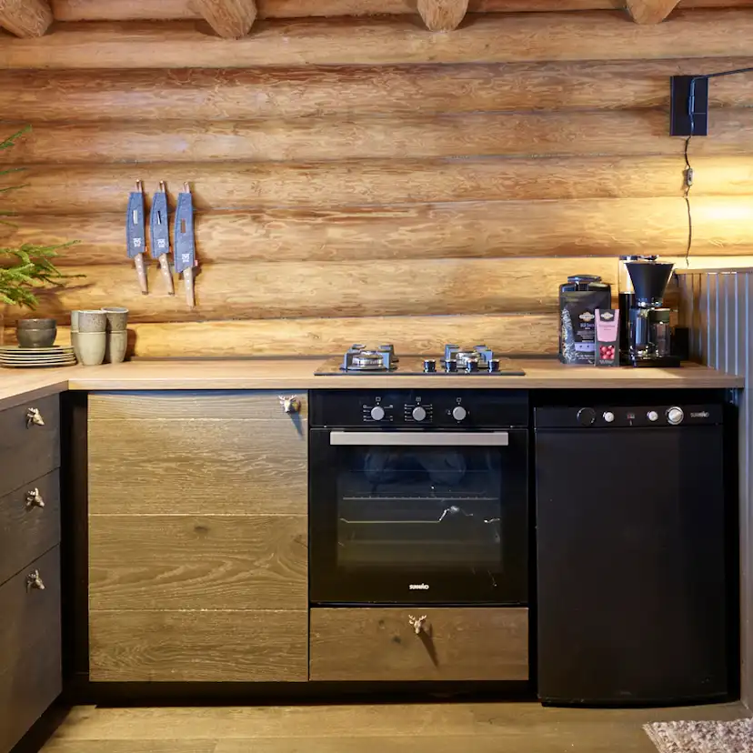 Gasolkylskåp Sunwind Ventus Top Control 100 Svart