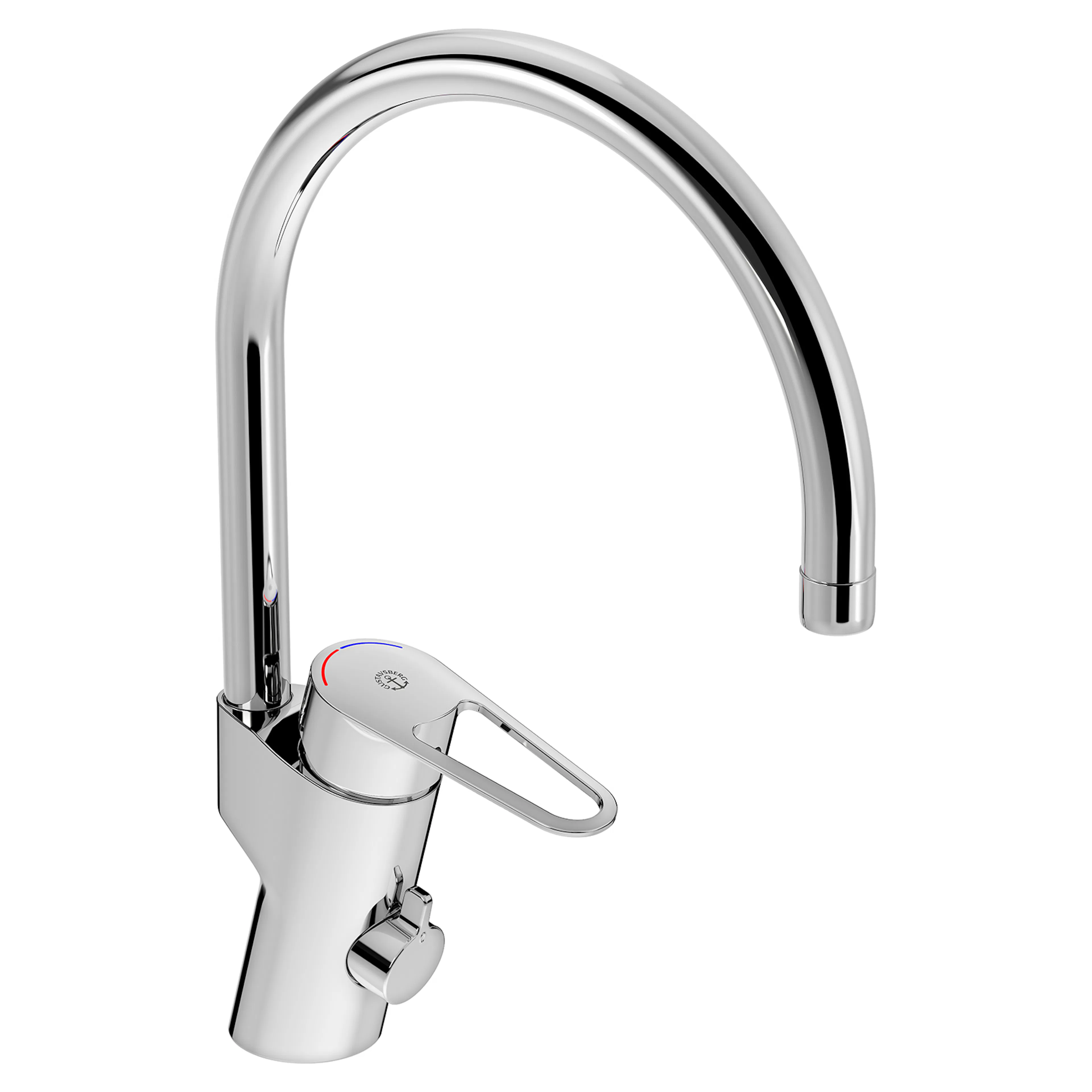 Blyfri Köksblandare Gustavsberg Nautic med Diskmaskinsavstängning & Svängbar Pip