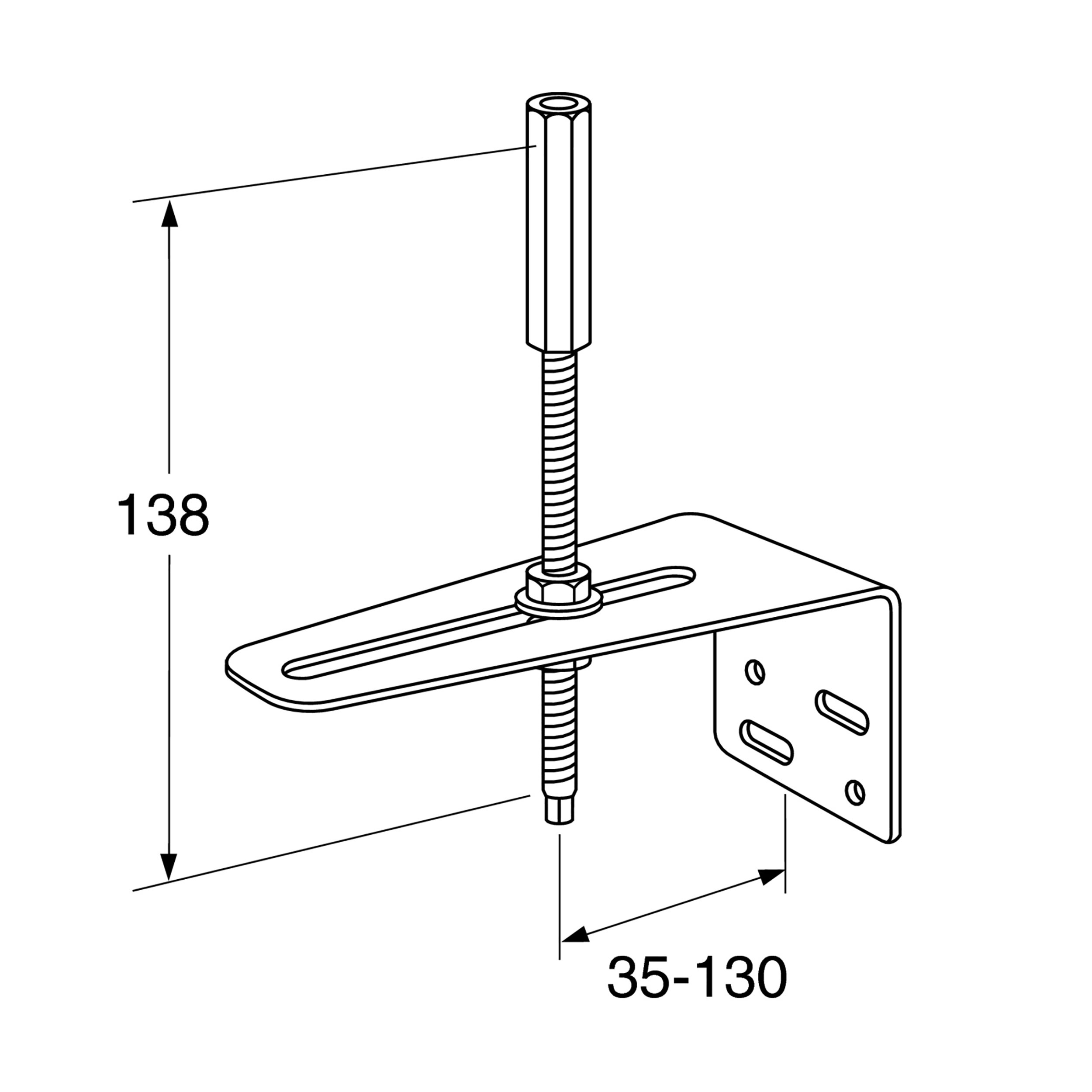 Stabiliseringsstag Gustavsberg för Köksblandare
