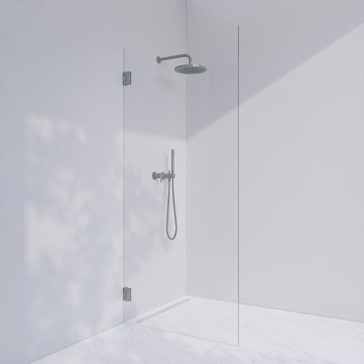 Duschvägg Invitrea Flair GH2 med Glasrengöring