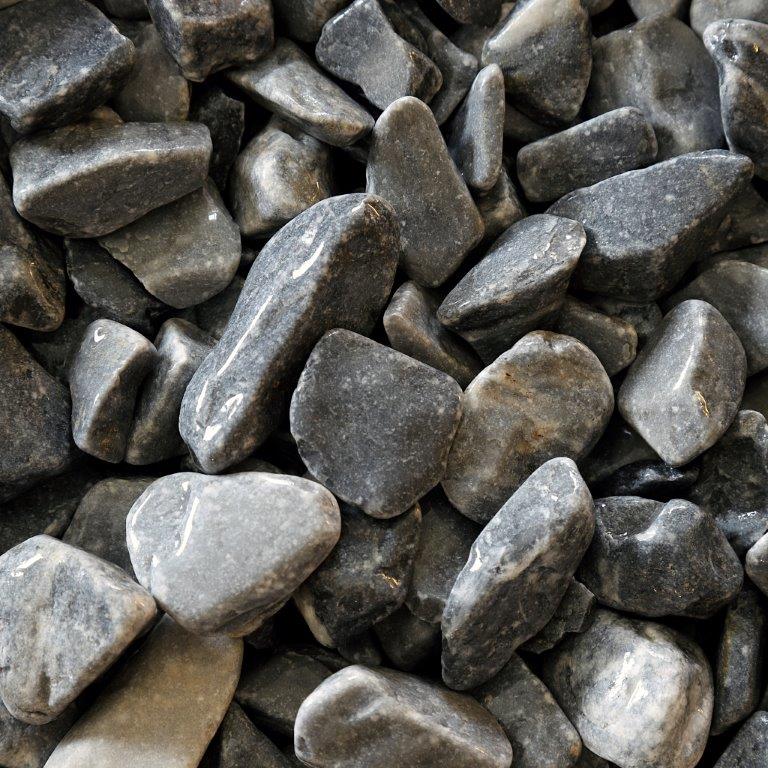 Dekorsten Magrab Krossprodukter Grå Pebbles 16-35 mm, 1000 kg Säck