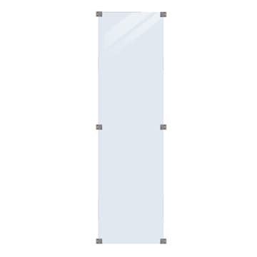 Glasstaket PLUS 55,4x176 Inkl Beslag
