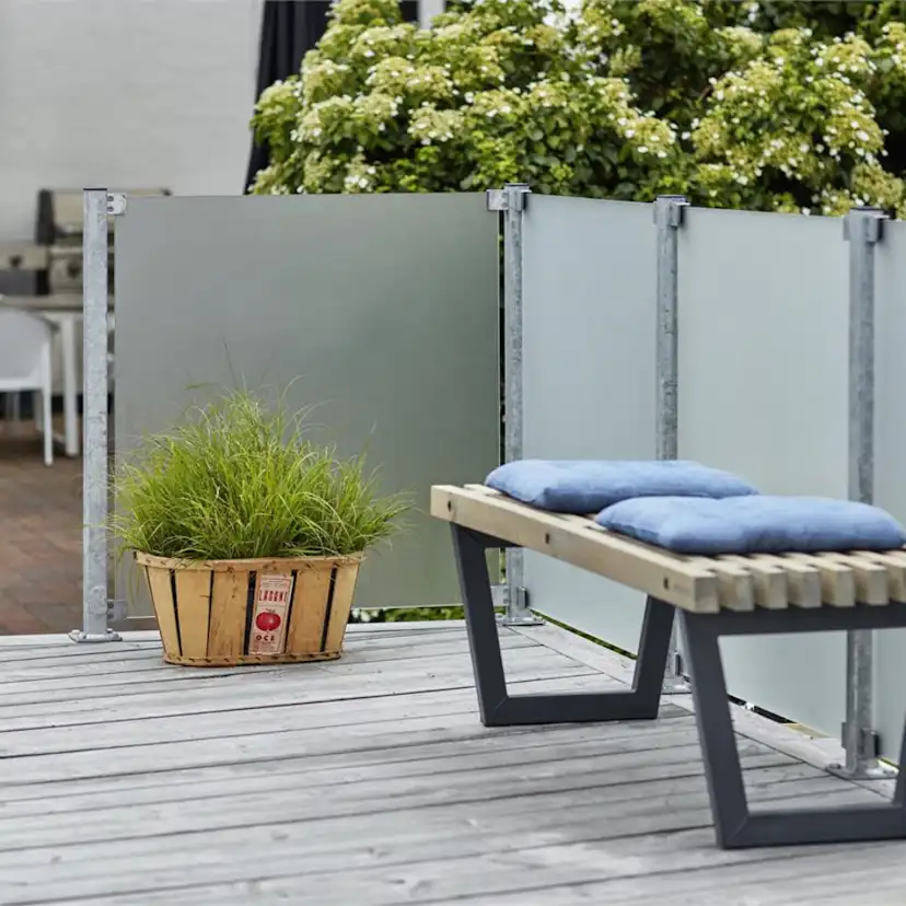 Glasstaket PLUS Frostat 90x91