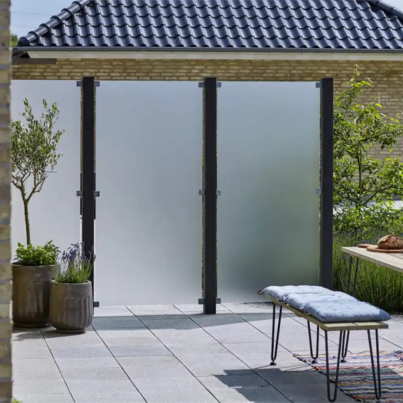 Glasstaket PLUS Frostat 90x91