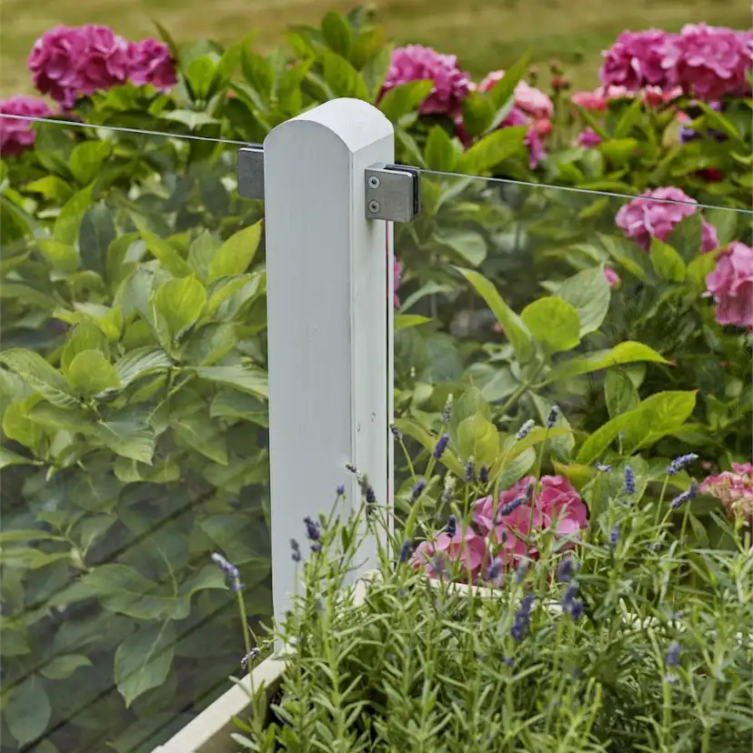 Glasstaket PLUS Klarglas 90x91 Inkl 4 st Beslag