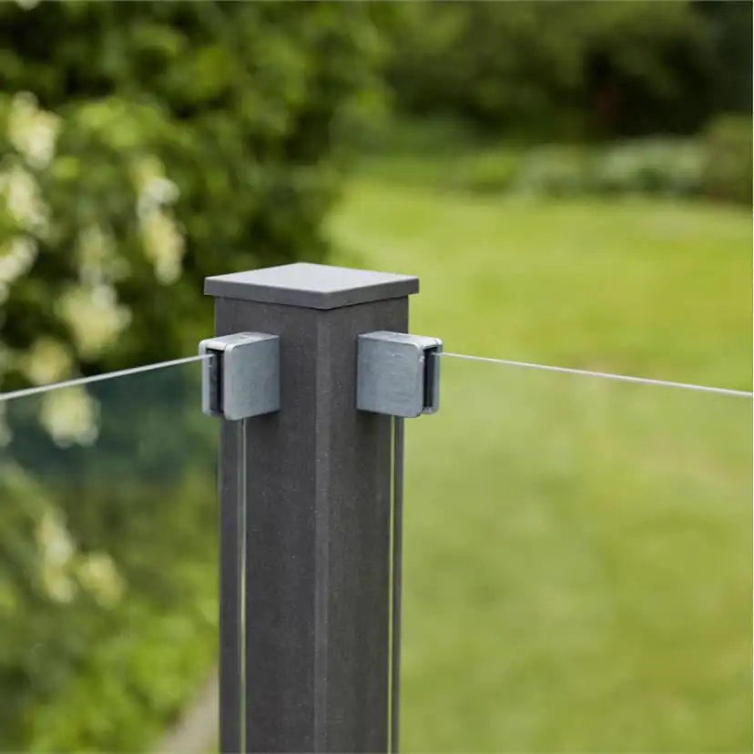 Glasstaket PLUS Klarglas 90x91 Inkl 4 st Beslag