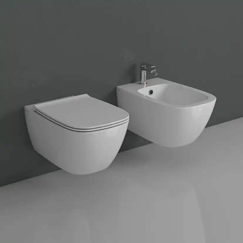 Vägghängd Toalettstol Globo Genesis