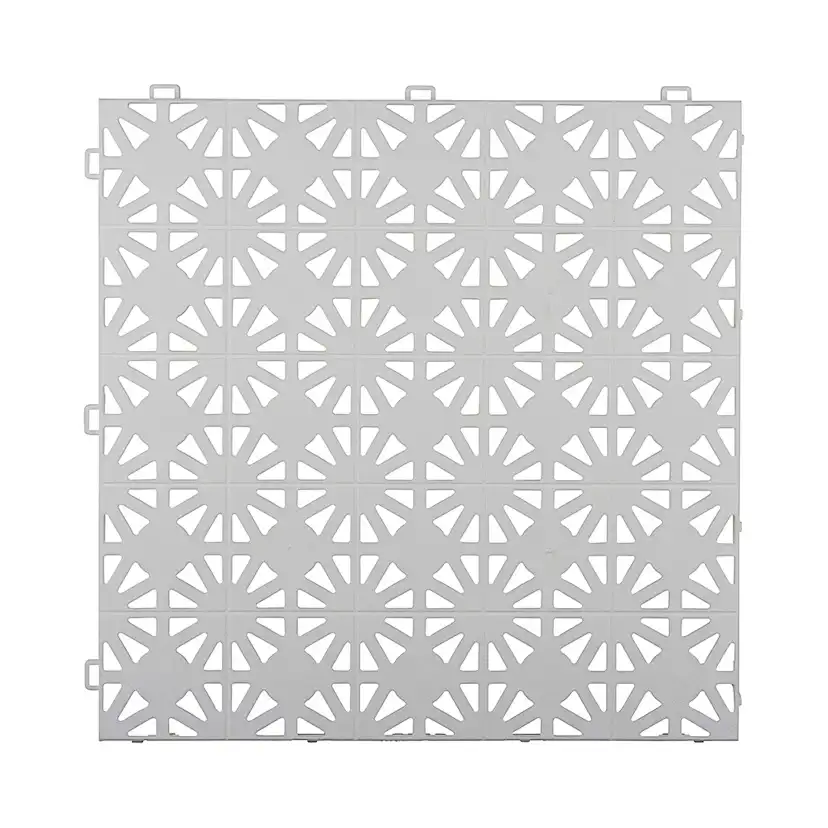 Golvplatta Hestraplattan Hestra Snow White Golvtrall i Plast