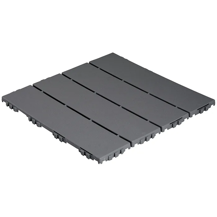 Golvplatta Hestraplattan WoodLook Iron Ore Golvtrall i Plast