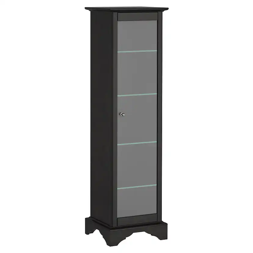 Golvskåp DuoBad Sekel med Frostad Glasdörr