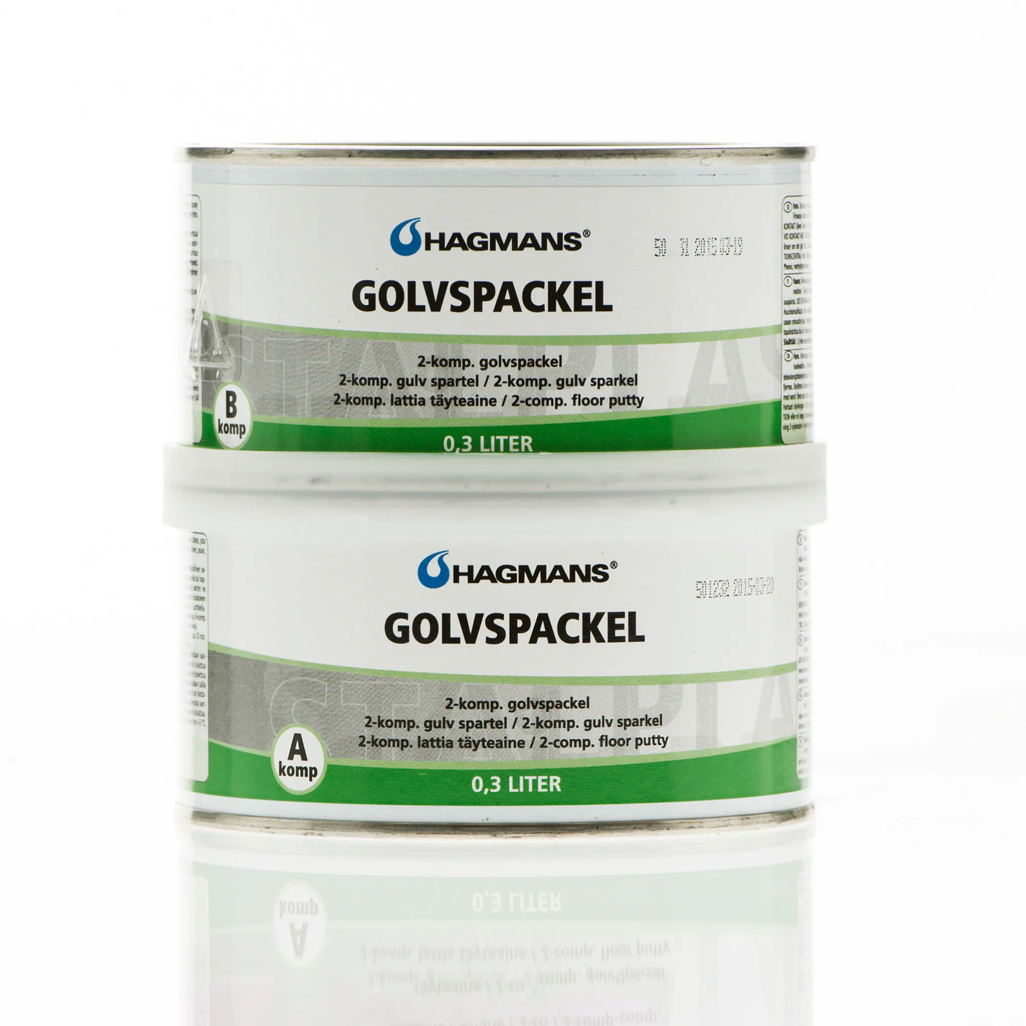 Golvspackel Hagmans 0,6 L