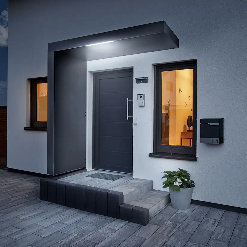 Vindskydd Gop Block BS220 Alu Antracit