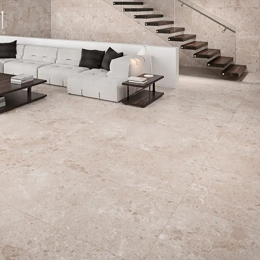 Klinker Tenfors Artic Beige Marmor Matt 60x120 cm