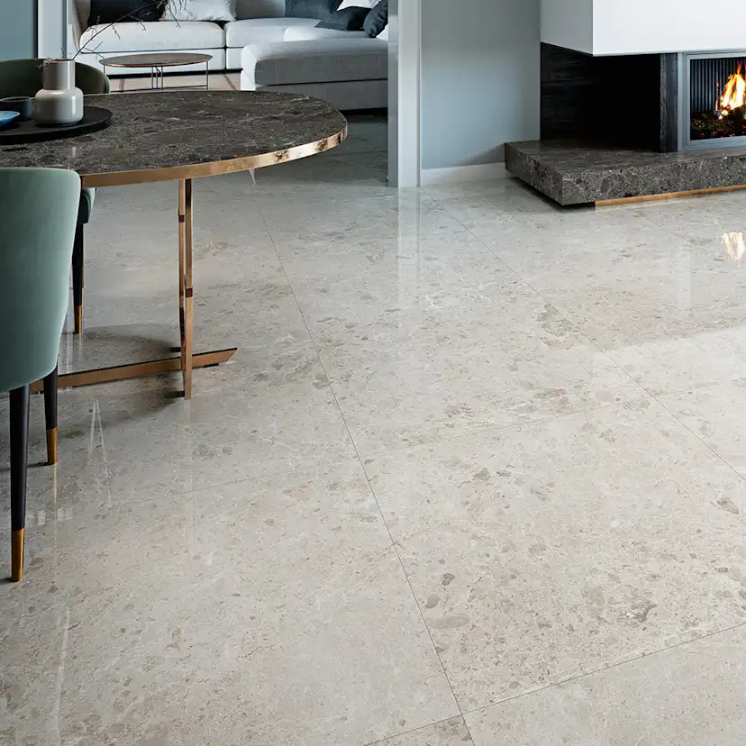 Klinker Tenfors Artic Blanco Marmor Blank 59x59 cm