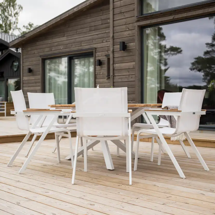 Matgrupp Venture Home Meya Ø 140 med 6 Stolar