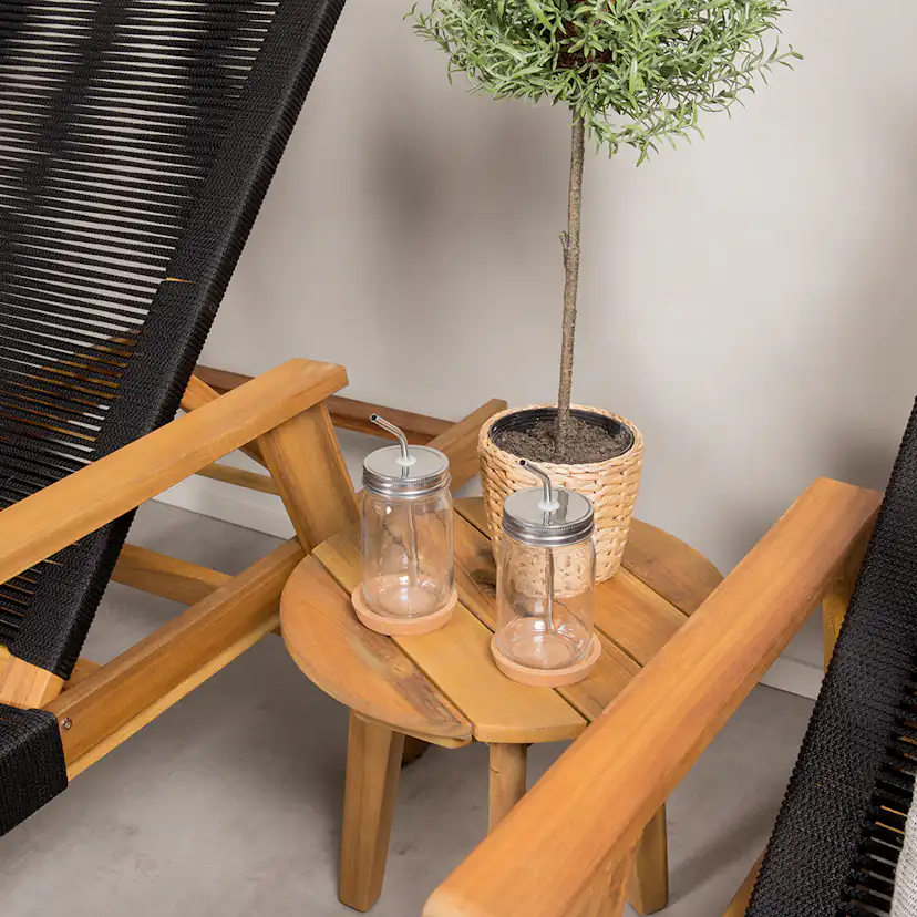 Loungeset Venture Home Little John med Chania Bord Utomhus