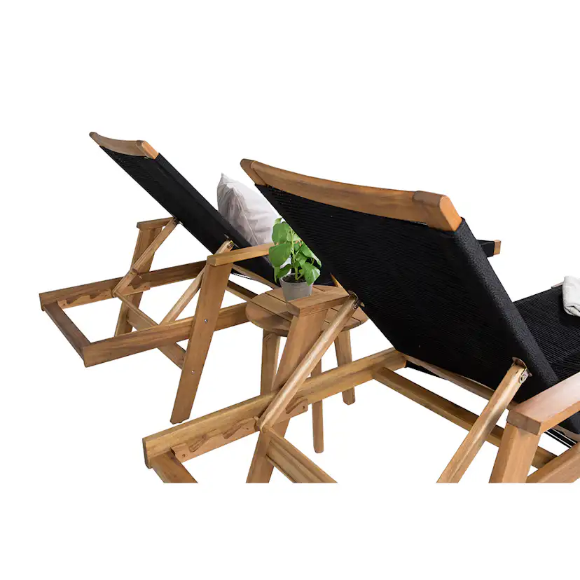 Loungeset Venture Home Little John med Chania Bord Utomhus