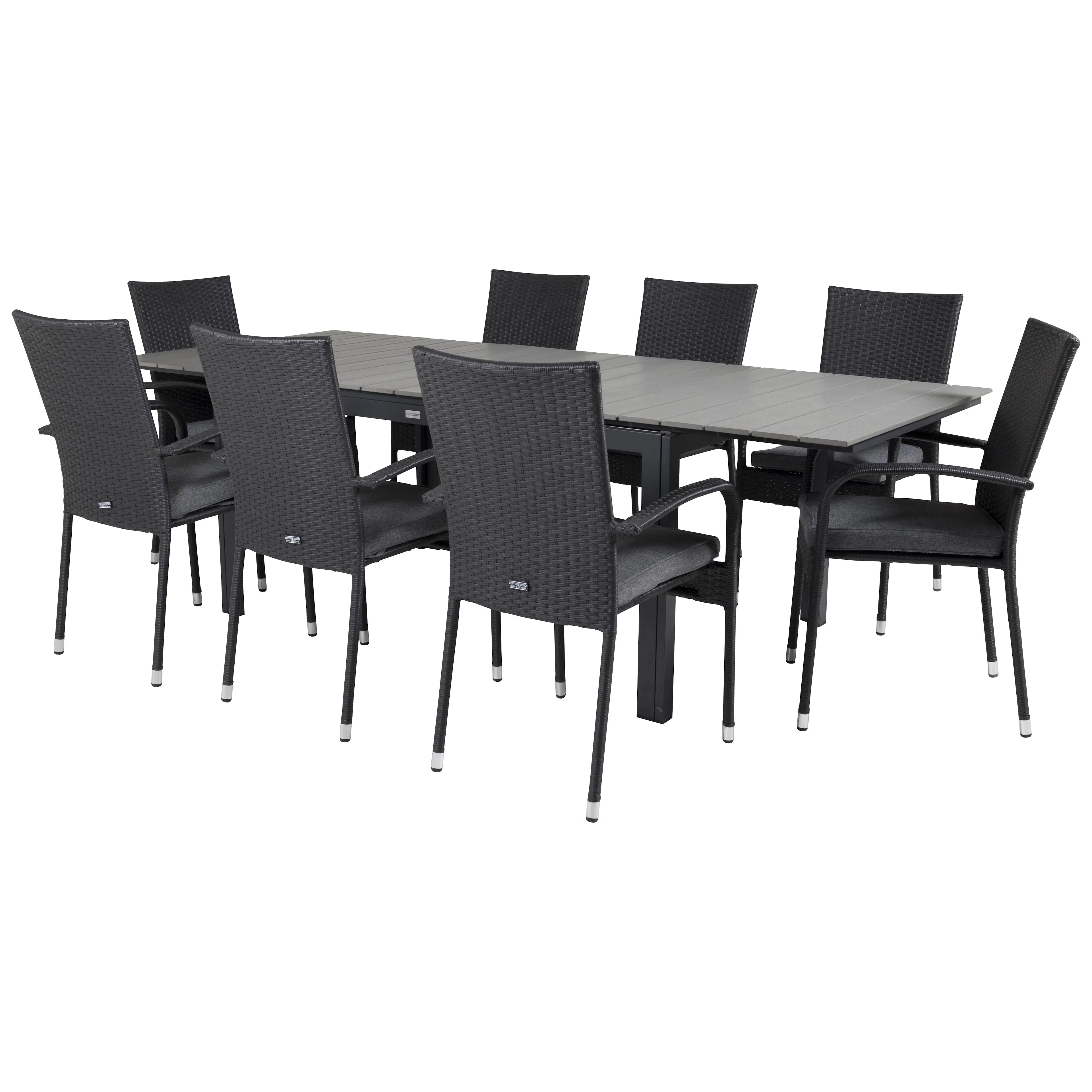 Matgrupp Venture Home Lova 160/240 med 8 Asta Stolar