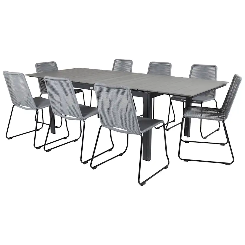 Matgrupp Venture Home Lova 160/240 med 8 Leon Stolar