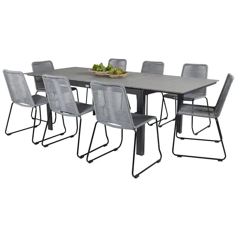 Matgrupp Venture Home Lova 160/240 med 8 Leon Stolar