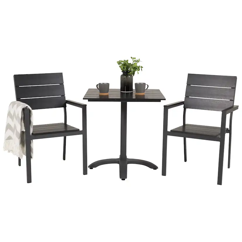 Cafégrupp Venture Home Canucks med 2 Lova Stolar