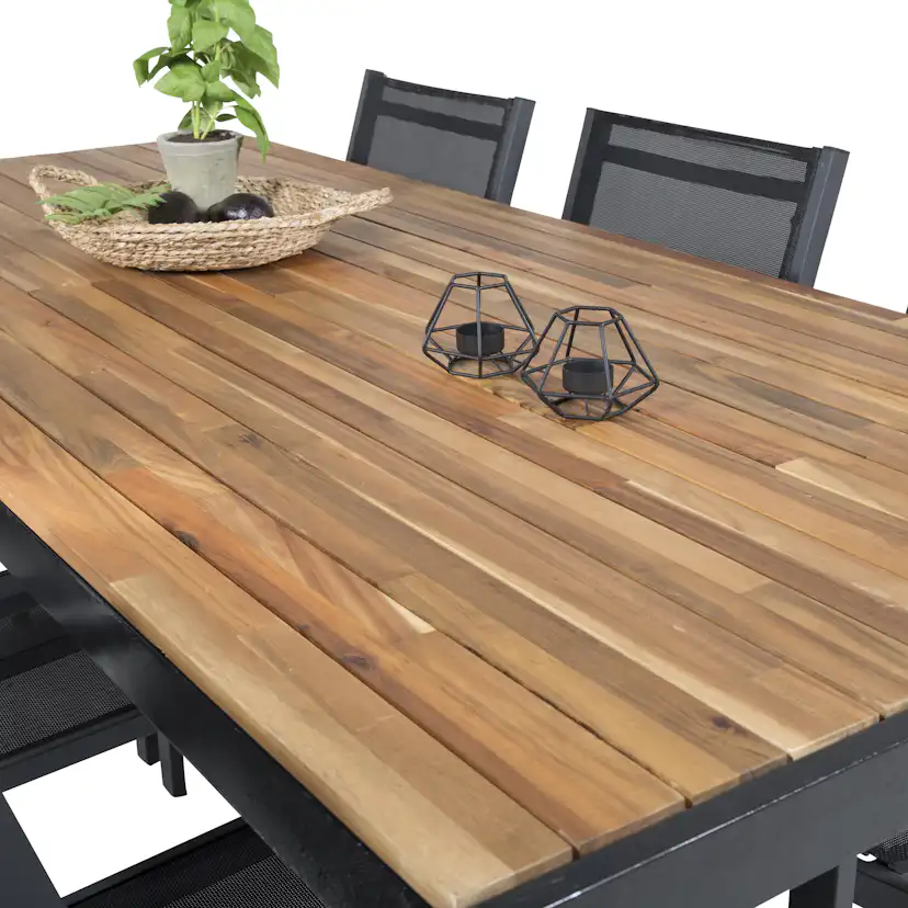 Matgrupp Venture Home Berfin med 6 Copacabana Matstolar