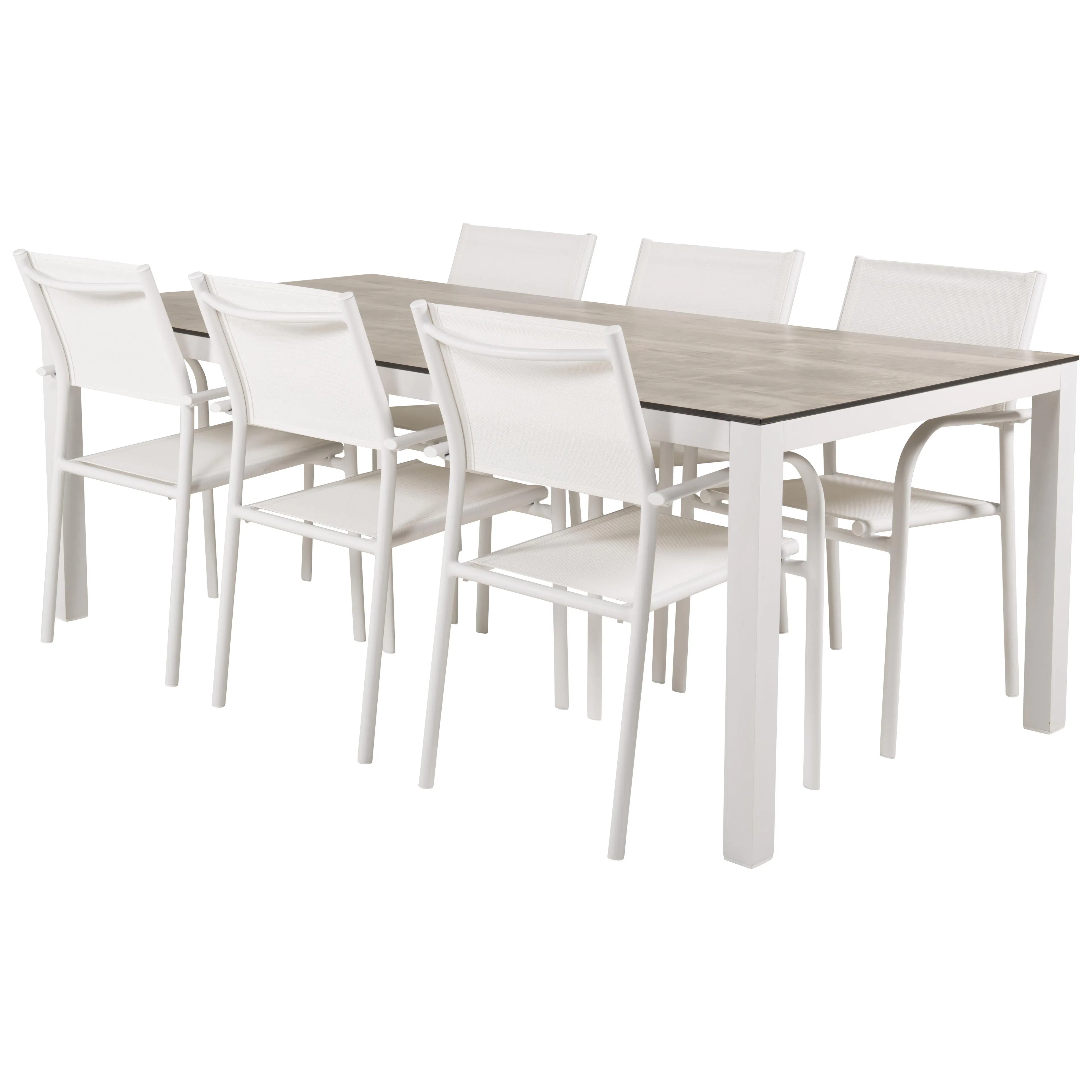 Matgrupp Venture Home Lea 205 med 6 Siri Matstolar