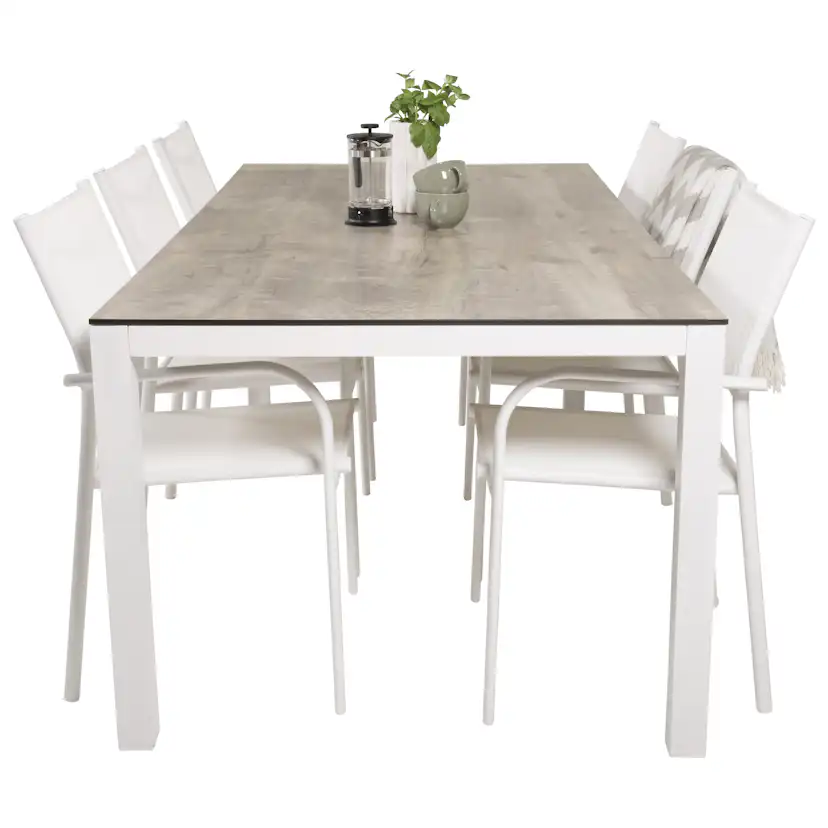 Matgrupp Venture Home Lea 205 med 6 Siri Matstolar