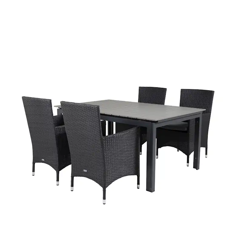 Matgrupp Venture Home Lova 160/240 med 4 Milwa Stolar