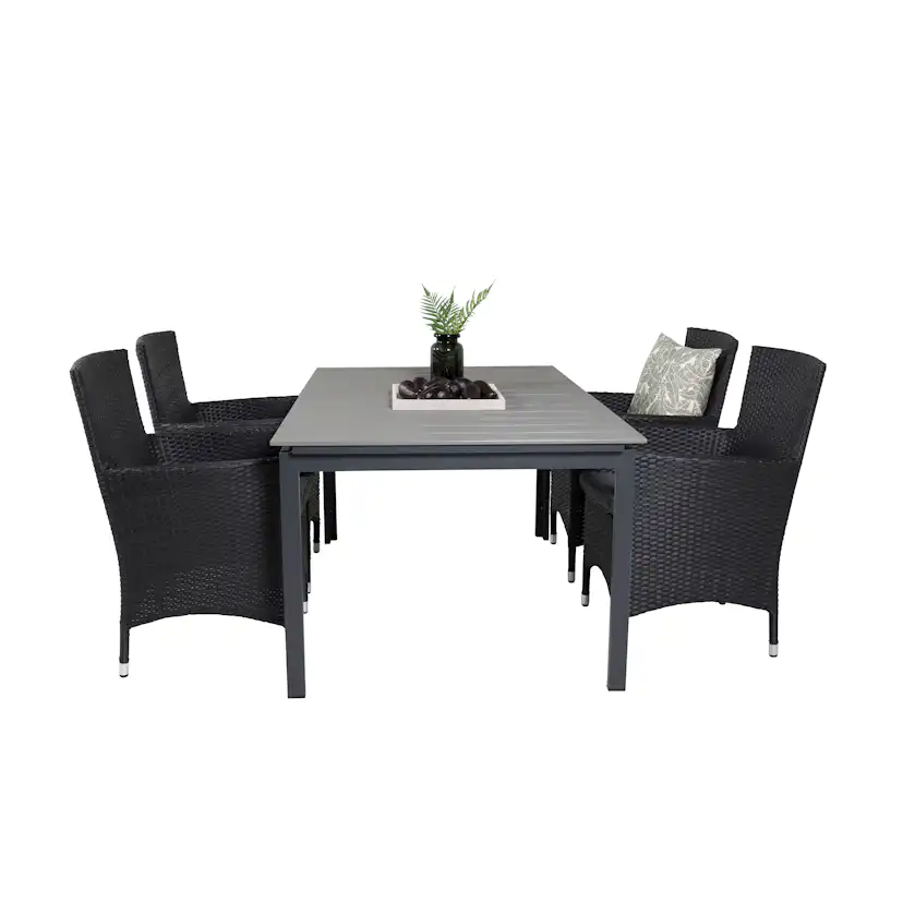 Matgrupp Venture Home Lova 160/240 med 4 Milwa Stolar