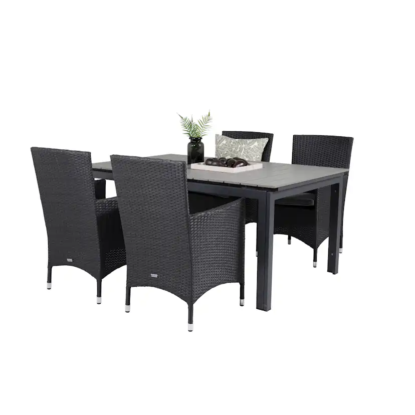 Matgrupp Venture Home Lova 160/240 med 4 Milwa Stolar