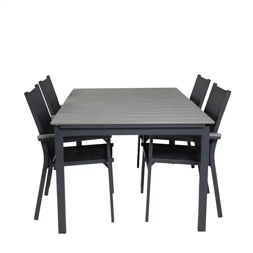 Matgrupp Venture Home Lova 160/240 med 4 Pincy Stolar