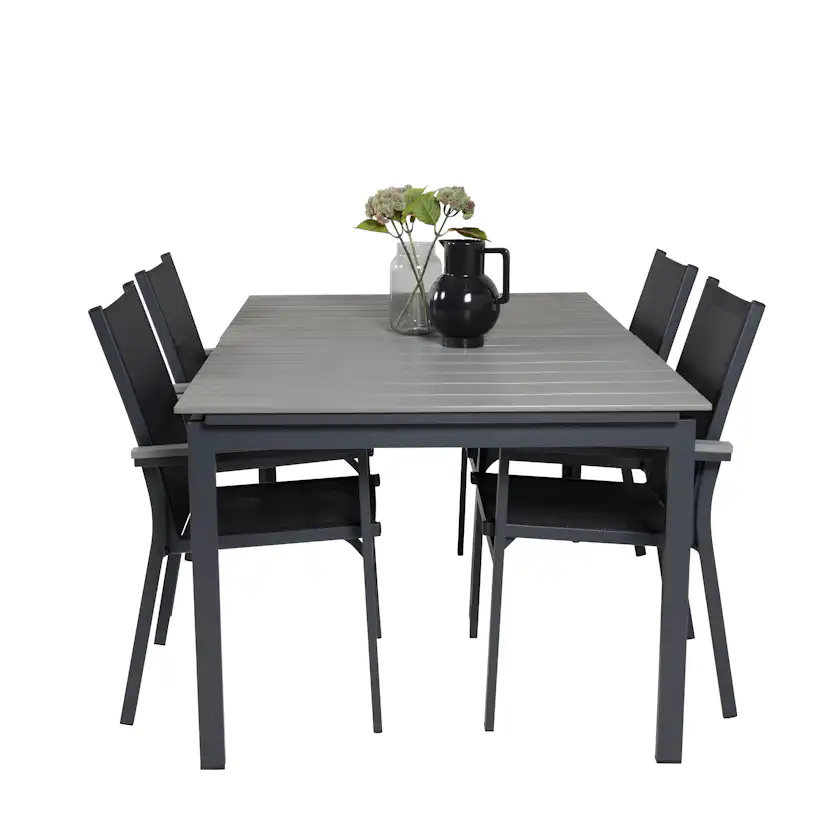 Matgrupp Venture Home Lova 160/240 med 4 Pincy Stolar